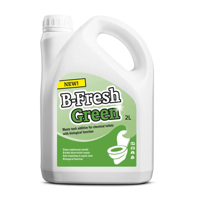 Жидкость для биотуалетов THETFORD B-Fresh Green, биоактиватор, 2л [30539bj] 1379059