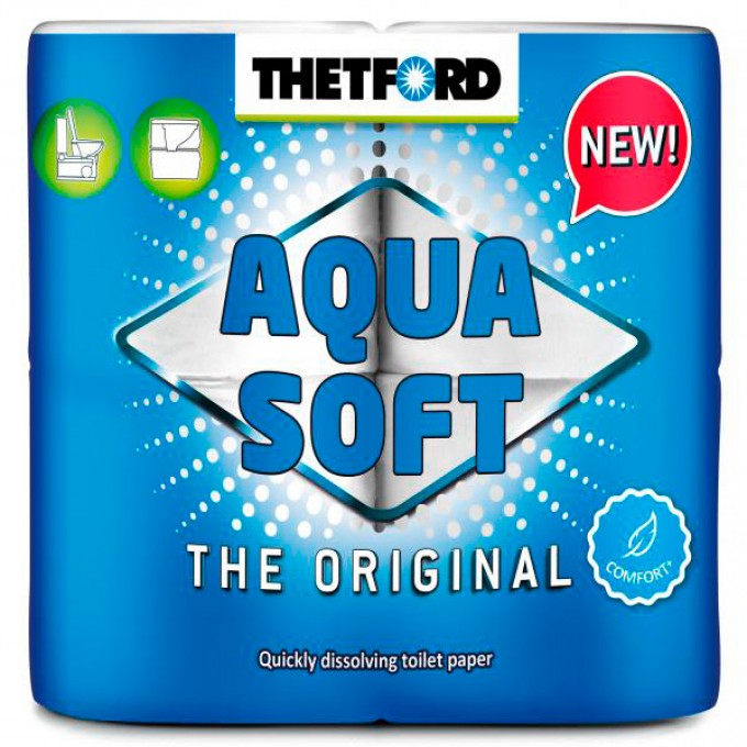 Туалетная бумага для биотуалета THETFORD Aqua Soft 202240